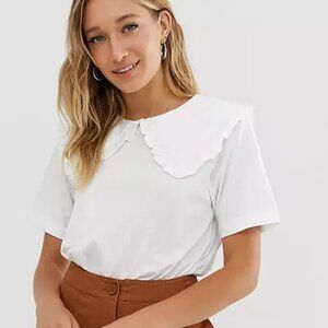 ASOS Design Collar Top